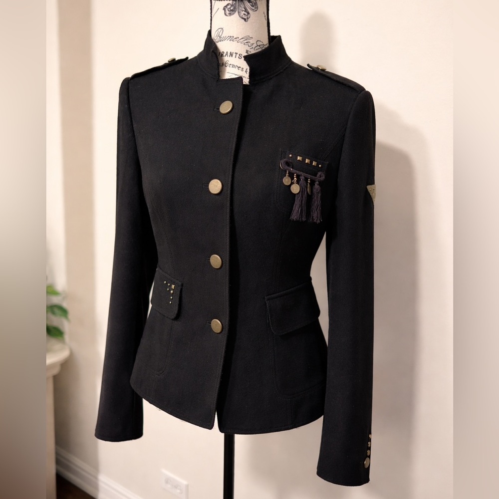 Woman Within Active Wear by Casual Wear military-style jacket